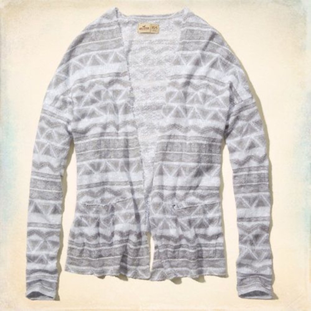 Hollister Co. Royal Palms Beach Drapey Cardigan